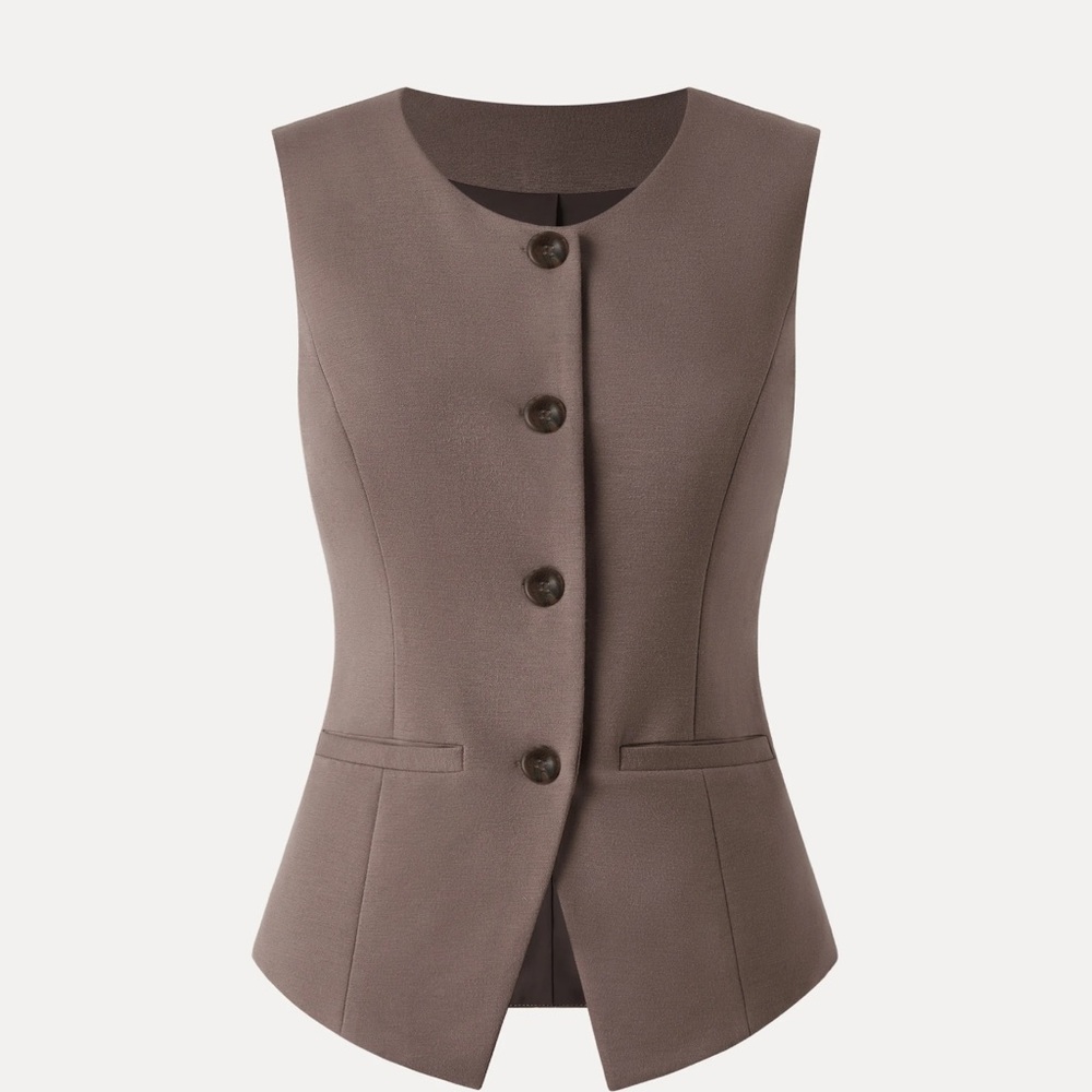 OGL Chocolate Brown Vest
